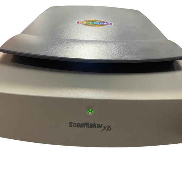 Microtek Scanmaker X6 MRS-1200X6S A4 Format Scanner Flatbed Scanner SCSI - Picture 2 of 10